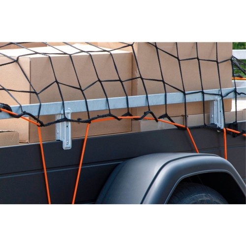 Csomagrögzítő, utánfutó háló 160 x 250 cm, Black & Decker