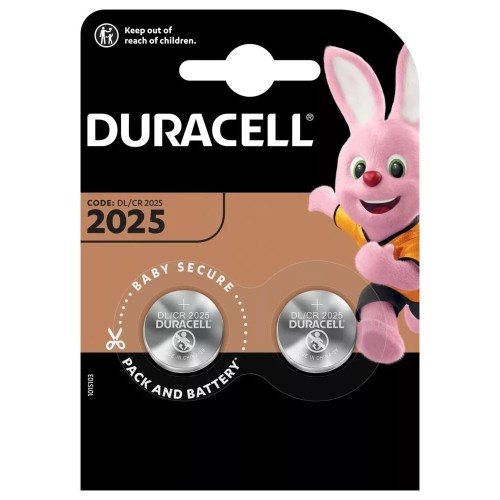 Duracell, CR2025 Elem, 3V 2db