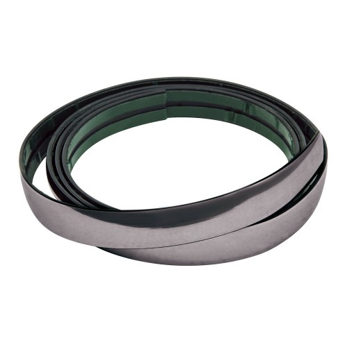 Fekete-króm díszcsík 39 mm / 4 méter Lampa 20892