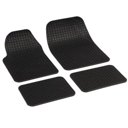 Gumiszőnyeg  4db-os univerzális garnitúra fekete, Bottari Goros Line