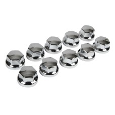 Kerékcsavar kupat szett 32/33mm (busz, kamion), 10db króm, Lampa 98061