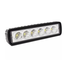 Munkalámpa, szúró fényű, 6 LED-es, 10-30V, 18W, AFHM