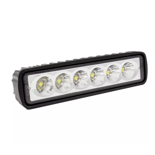 Munkalámpa, szúró fényű, 6 LED-es, 10-30V, 18W, AFHM