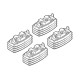 Nordrive, Fitting Kit 30 - Csomagtartó Talp Szett Nordrive, Fitting Kit 30 - Csomagtartó Talp Szett