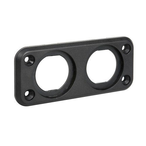 Szivargyújtó aljzat egységesítő beépítő dupla keret EXT csatlakozókhoz Lampa 39010