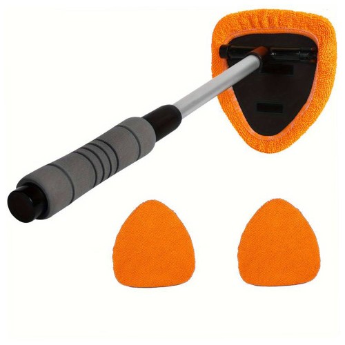 Teleszkópos szélvédő tisztító cserélhető kendővel 23 - 47 cm-ig, Autolife 09019