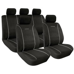 Üléshuzat garnitúra fekete-szürke, Lampa Premium Elegance