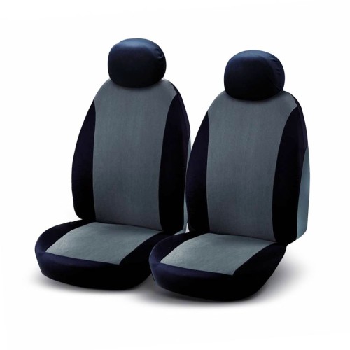 Üléshuzat, univerzális, elasztikus 2db-os szett fekete-szürke, Bottari 10411
