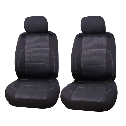 Üléshuzat, univerzális, fekete-sötétszürke, első ülésekre, Carpoint Paris