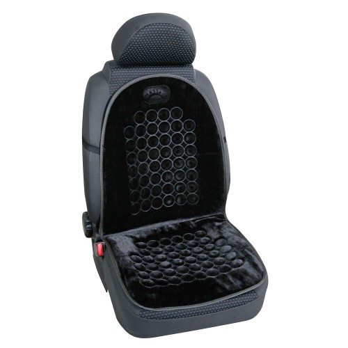 Ülésvédő, fekete, velúr, mágneses, Lampa Magnetic Velour Cushion