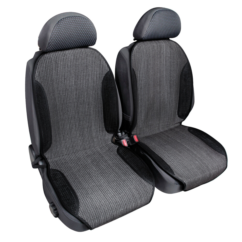 Ülésvédő, univerzális, szellőző, sötétszürke, párban, Lampa Sporting Fresh