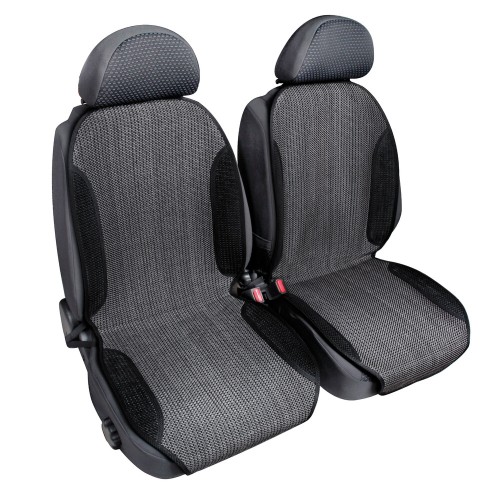 Ülésvédő, univerzális, szellőző, sötétszürke, párban, Lampa Sporting Fresh