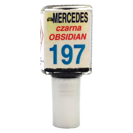 Javítófesték Mercedes fekete Obsidian 197 Arasystem 10ml