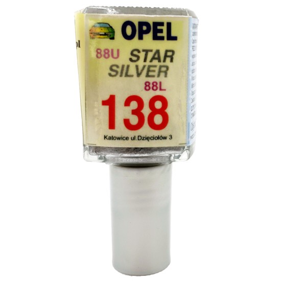 Javítófesték Opel 88U Star Silver 88L 138 Arasystem 10ml