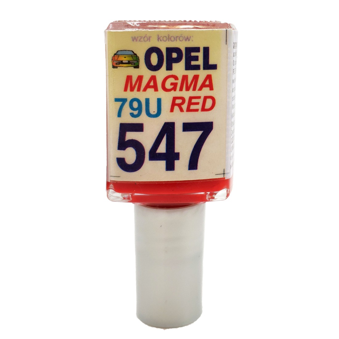 日本ペイント nax レアル 調色 オペル 79U MAGMA RED 3kg（希釈済