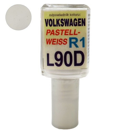 Javítófesték Volkswagen Pastell Weiss R1 L90D Arasystem 10ml