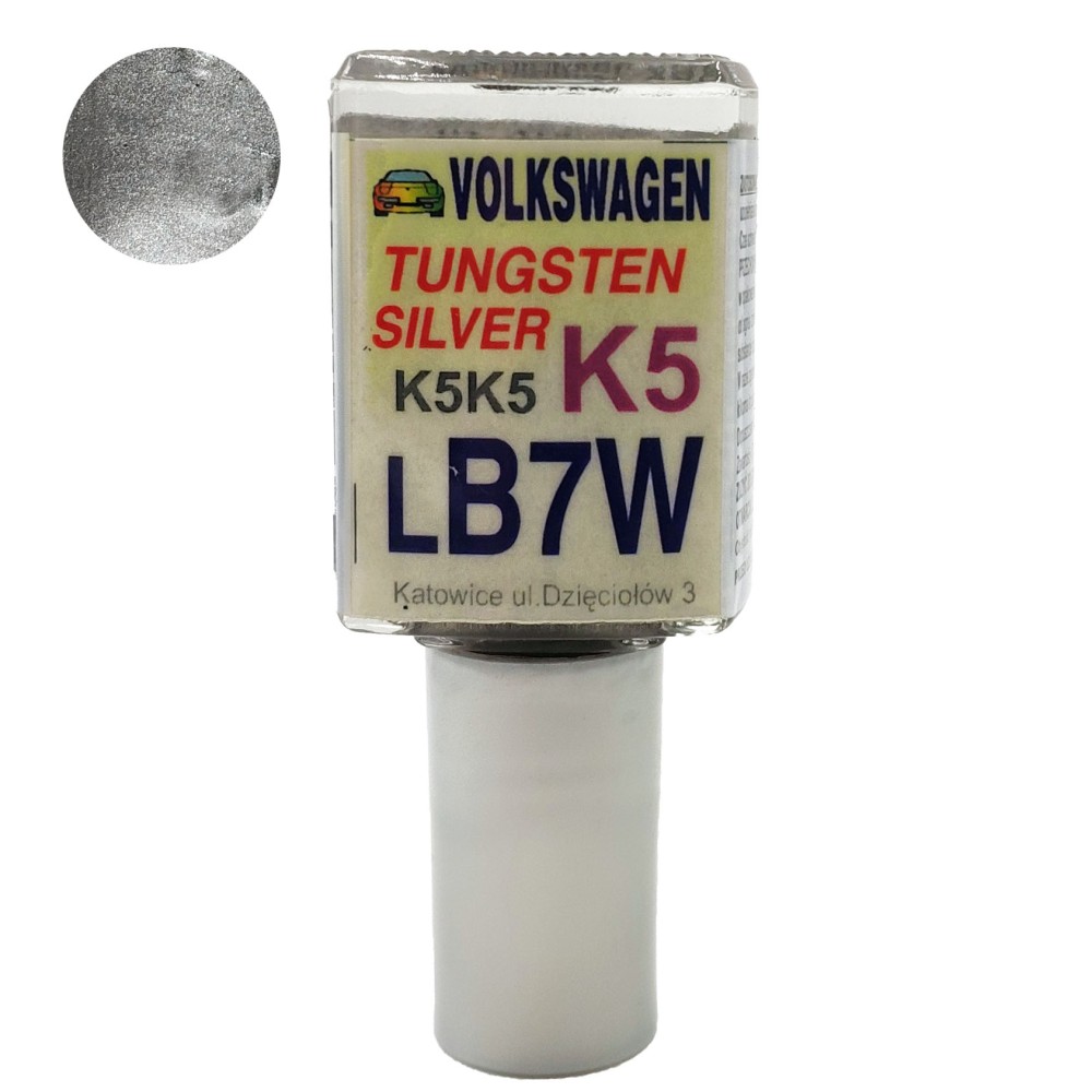 Vw Golf (2009-2017) Tungsten Silver Met Code: Lb7W Aerosol Spray Paint Chip/Scratch Repair main image 1