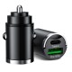 Autós szivargyújtós telefon töltő mini adapter USB-C, USB-A (PD/QC), max 100W 12/24V 13133 Autós szivargyújtós telefon töltő mini adapter USB-C, USB-A (PD/QC), max 100W 12/24V 13133