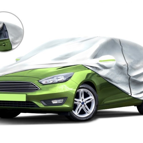 Autótakaró ponyva 3 rétegű, fényvisszaverő csíkkal XXL-es (580 × 175 × 120 cm) Autolife 110XXL