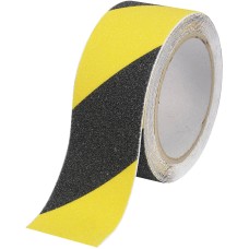 Csúszásgátló fekete-sárga jelzőszalag 45 méter Autolife 36121/W16707