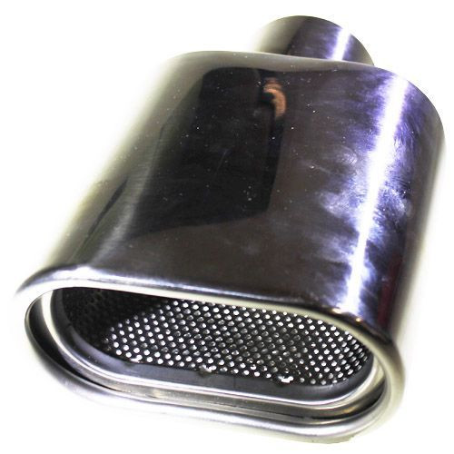 Kipufogóvég 57 mm, ovális, rácsos KPV-HJUS0061A