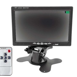 Monitor tolatókamerához 7 colos - 12/24V Autolife 73010