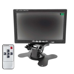 Monitor tolatókamerához 7 colos - 12/24V Autolife 73010