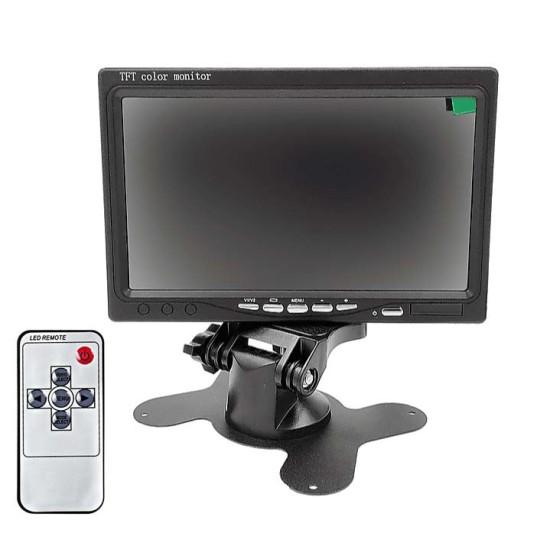 Monitor tolatókamerához 7 colos - 12/24V Autolife 73010 Monitor tolatókamerához 7 colos - 12/24V Autolife 73010