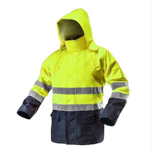 Munkavédelmi dzseki /mellény, vízálló 2:1-ben M-es méret Autolife W15234