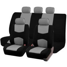 Üléshuzat, univerzális, fekete-szürke, 9 részes, osztható, légzsákos Autolife 01433