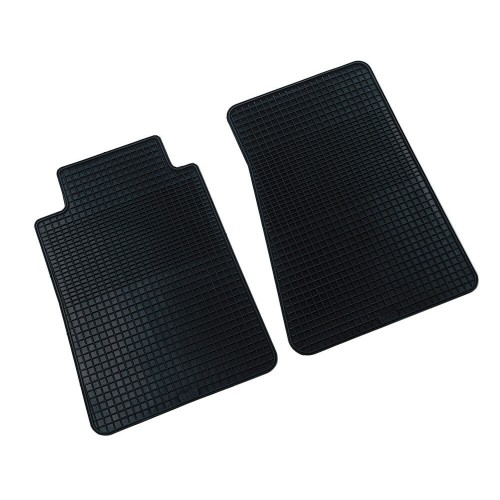 Autószőnyeg, gumi, univerzális, fekete, 2db-os, Lampa Rally