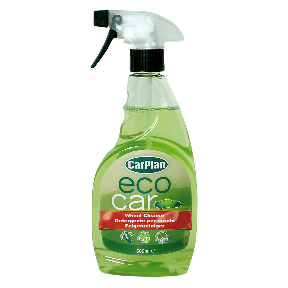 Felnitisztító környezetbarát formulával 500 ml, CarPlan EcoCar Wheel Cleaner