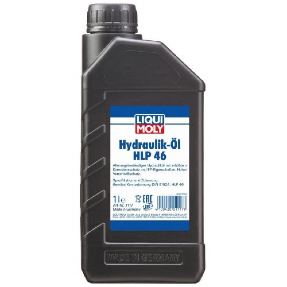 Hidraulikaolaj HLP 46  ipari minőségű kenőanyag 1 liter Liqui Moly
