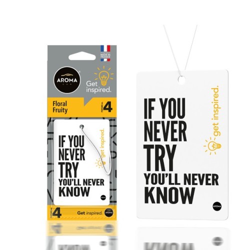 Illatosító Aroma Car, get inspired, Floral Fruity (virágos-gyümölcsös)