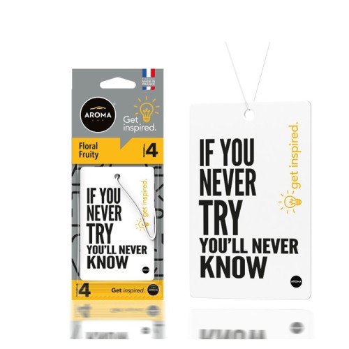 Illatosító Aroma Car, get inspired, Floral Fruity (virágos-gyümölcsös)