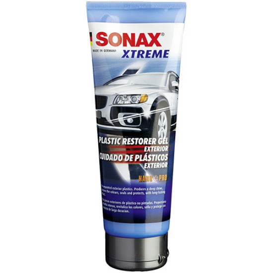 Lökhárító- és külső műanyagápoló gél 250 ml Sonax XTREME NanoPro Lökhárító- és külső műanyagápoló gél 250 ml Sonax XTREME NanoPro