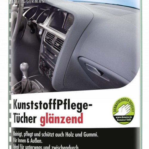 Műanyagápoló törlőkendők 25db-os Sonax