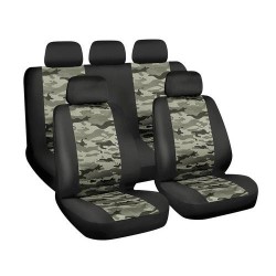 Üléshuzat univerzális 9db-os fekete-terepmintás Lampa Camo Air-Force 54670