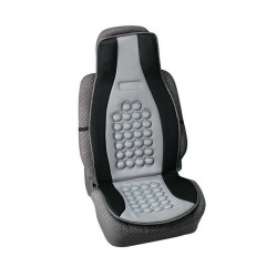 Ülésvédő, magastámlás, mágneses, fekete-szürke, Lampa Pilot High-Back Magnetic Health-Cushion