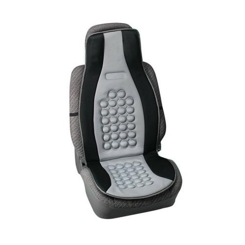 Ülésvédő, magastámlás, mágneses, fekete-szürke, Lampa Pilot High-Back Magnetic Health-Cushion