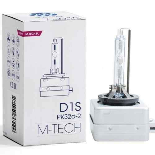 Xenon izzó 12V/35W D1S, 8000K (hideg kékes-fehér), 1db M-tech