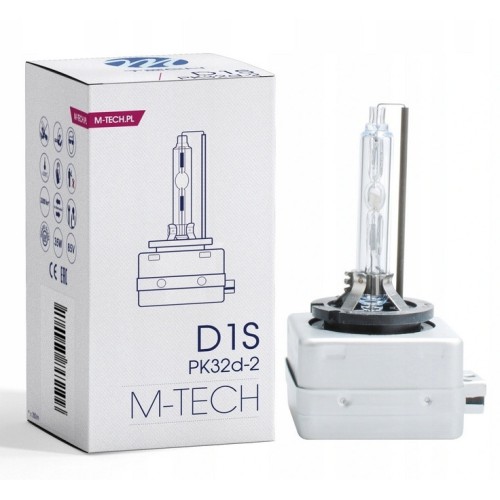 Xenon izzó 12V/35W D1S, 8000K (hideg kékes-fehér), 1db M-tech