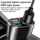 Szivargyújtó töltő és elosztó voltmérővel 1db szivargy. 2db USB 1db USB C 13184