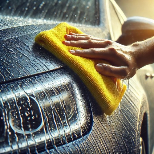 Autóápolási kendő készlet 4 féle feladathoz AM8112