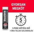 Üzemanyagtartály és hűtőjavító vaskemény prémium javító gyurma 57g J-B Weld 8267