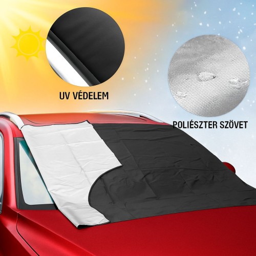 Szélvédőtakaró, mágneses téli-nyári 180x100 cm Autolife 68290