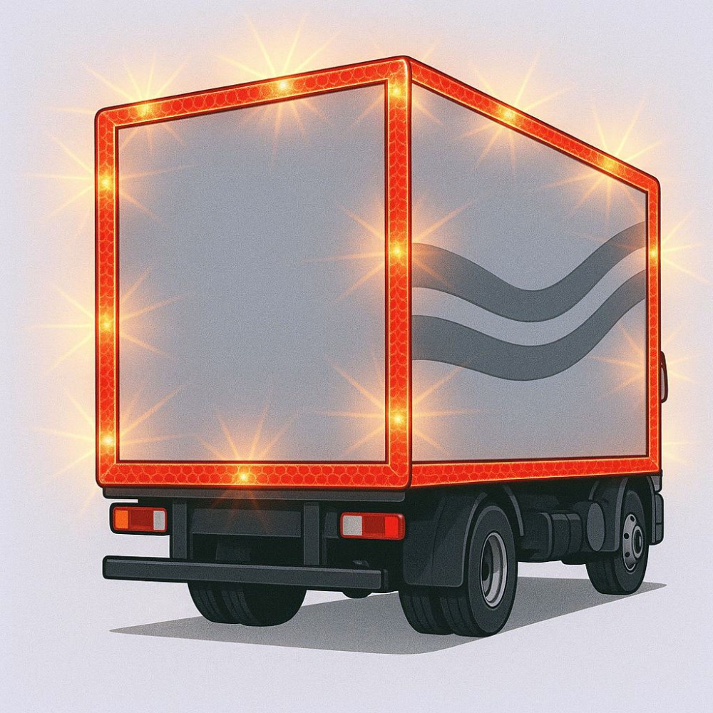 Mikroprízmás fényvisszaverő ragasztószalag piros 5 méter Maxeed 8219B