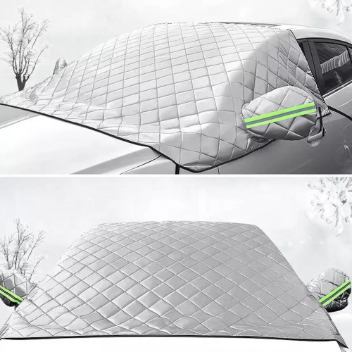 Szélvédőtakaró nagy ponyva tükör védelem HD W15527-1