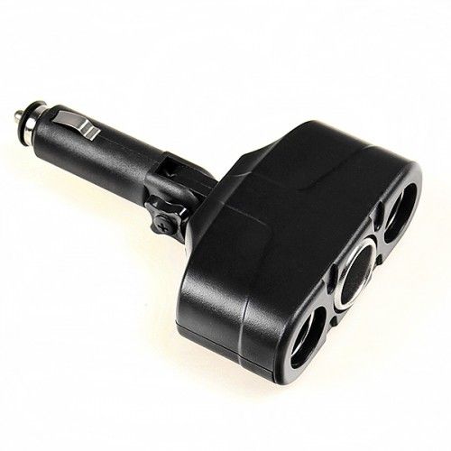 Szivargyújtó elosztó 3-as 12/24V dönthető WF032