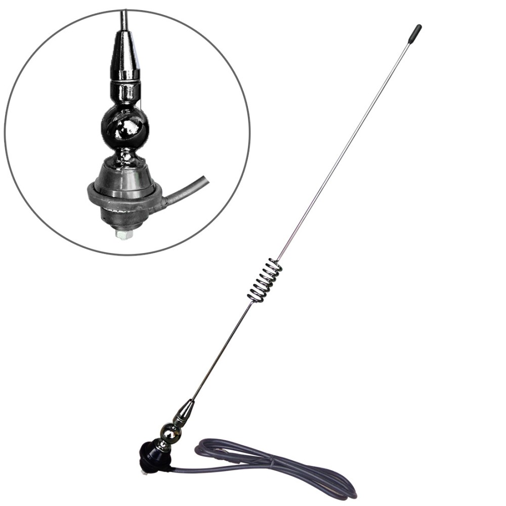 Antenna spirálos fekete 50cm JBA-305